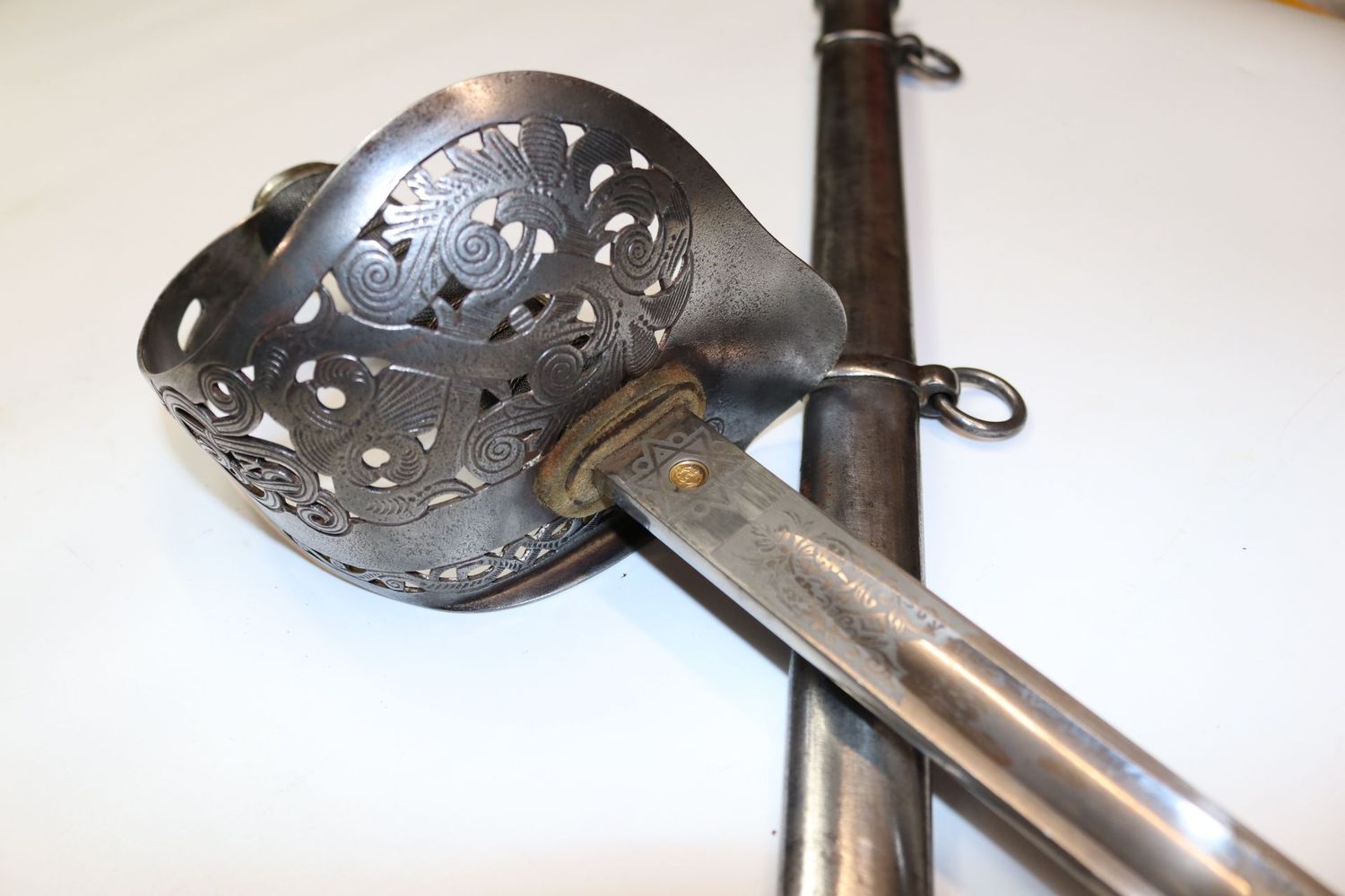 George V era 1897 Pattern Infantry Officer's Sword by Mole