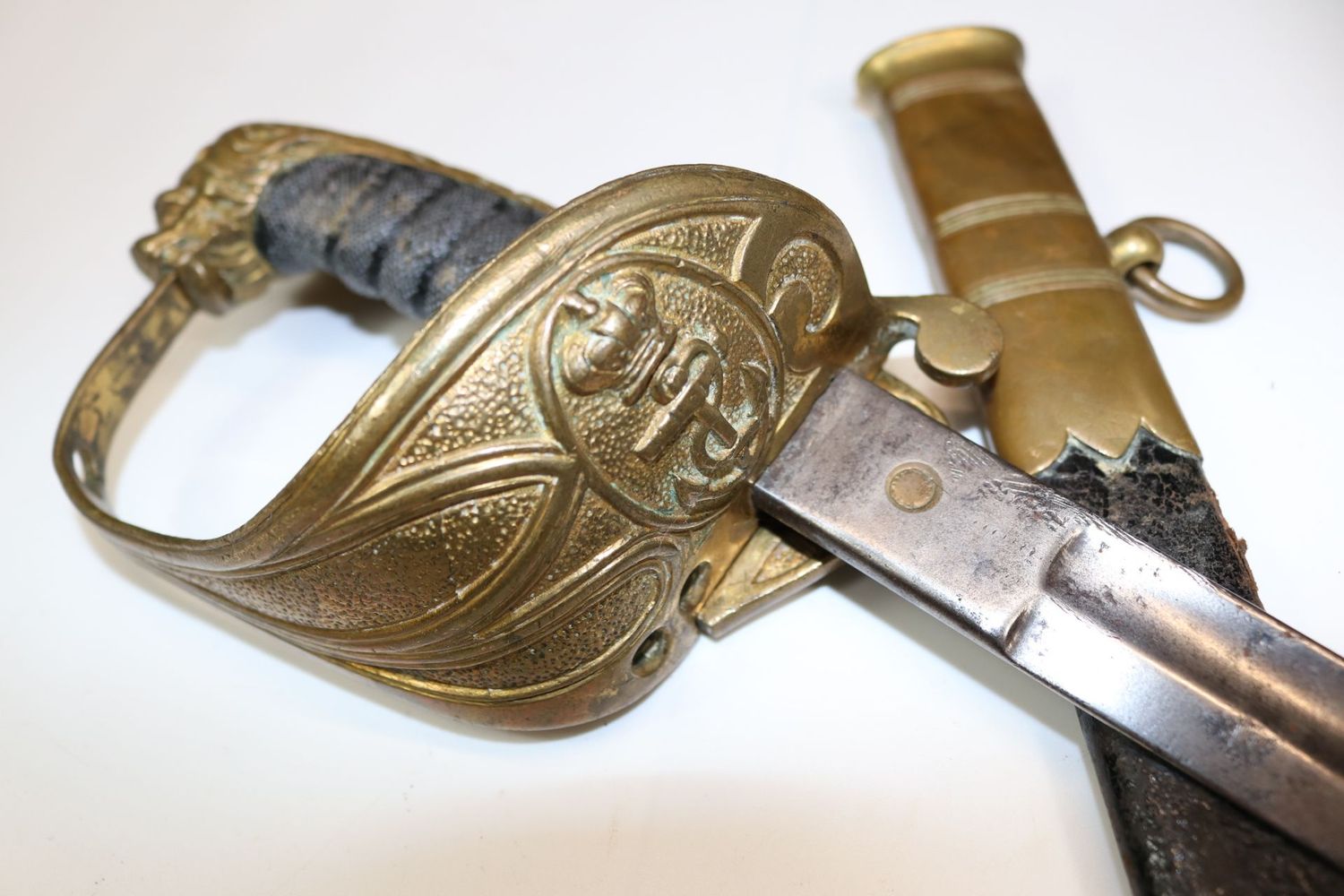 Victorian Royal Navy Officer's Sword for Restoration