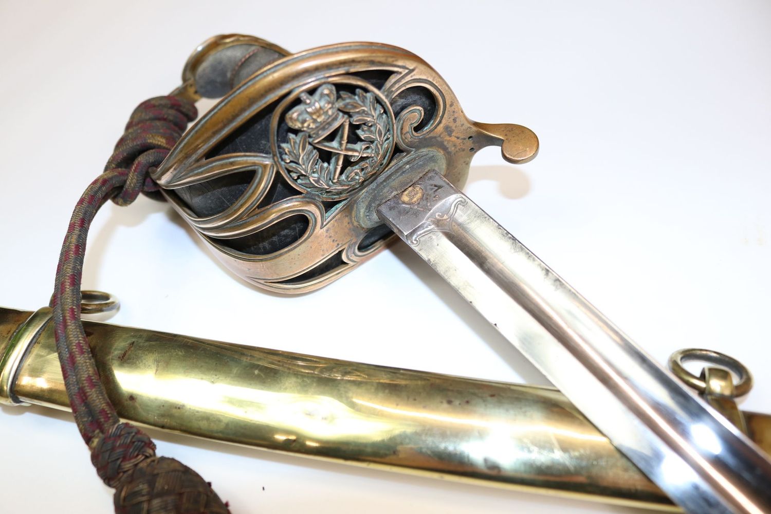 General Staff Officer's Sword of Col Henry Blundell-Hollinshead Blundell