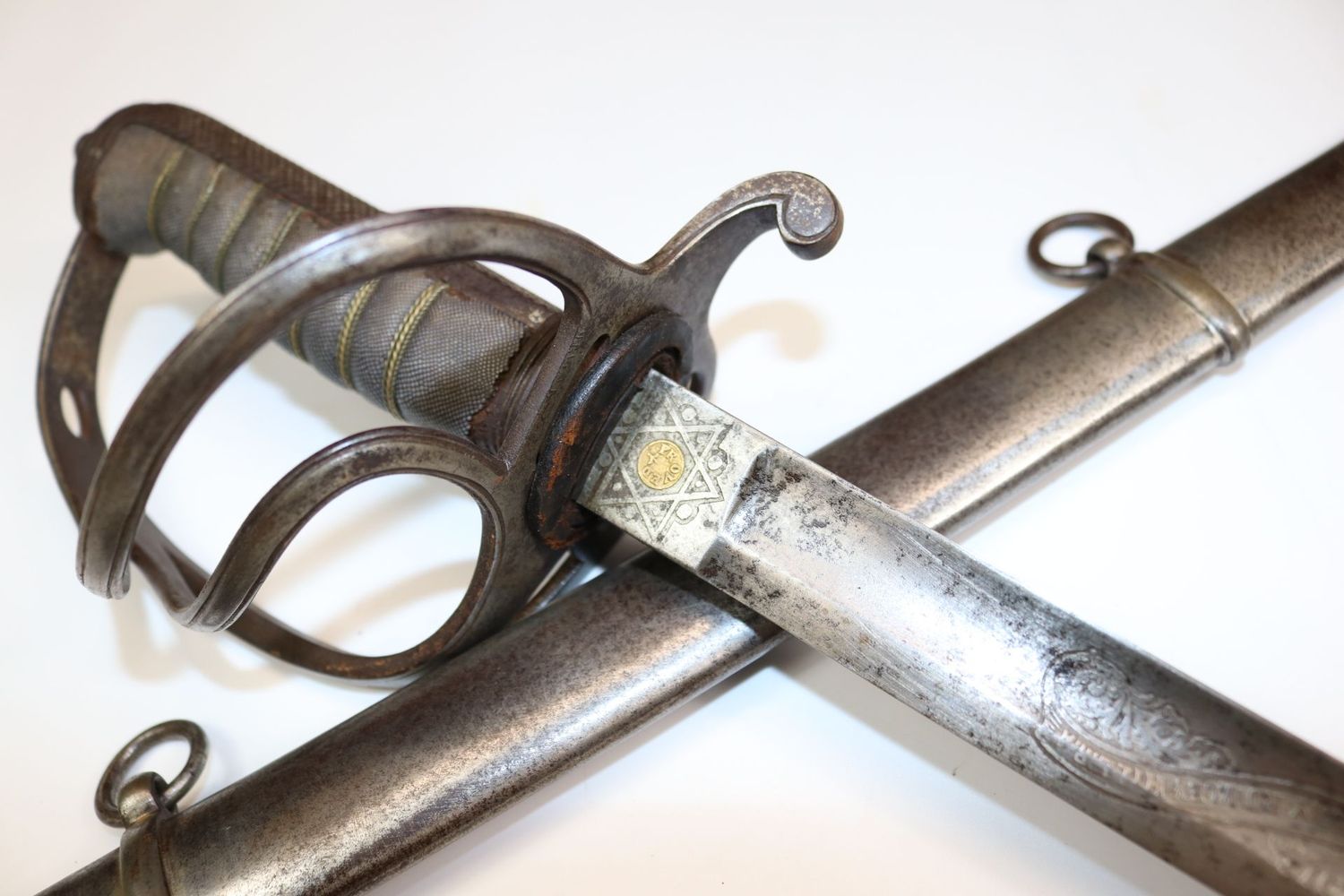 Victorian Royal Artillery Sword to Named DSO Winner Officer