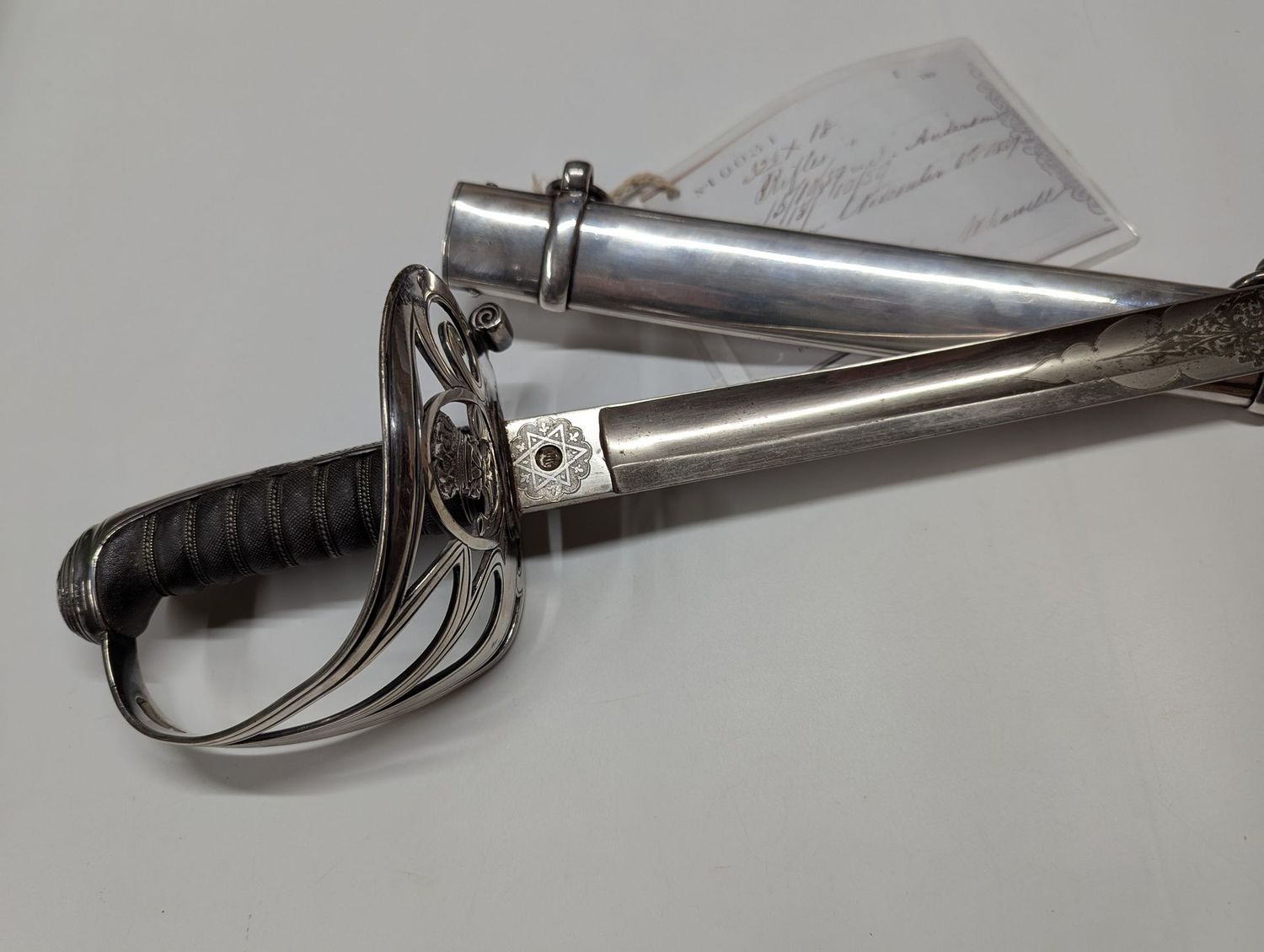 Mid-Victorian Wilkinson Rifles Officer's Sword