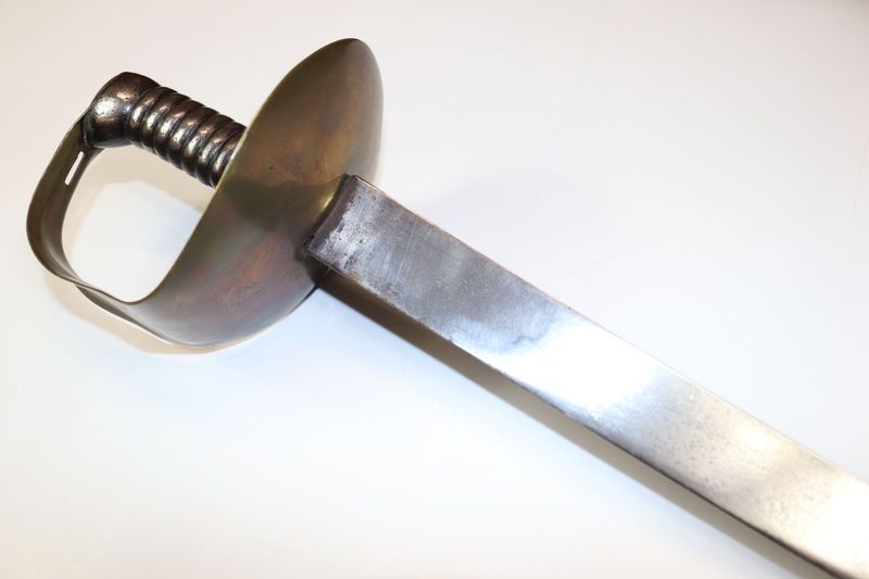 Rare Brass Guard 1845 Pattern Navy Cutlass