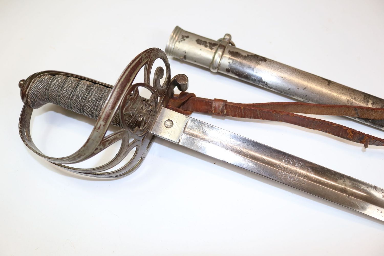 Scarce Named Sword of Lieutenant-Colonel of the Robin Hood Rifles