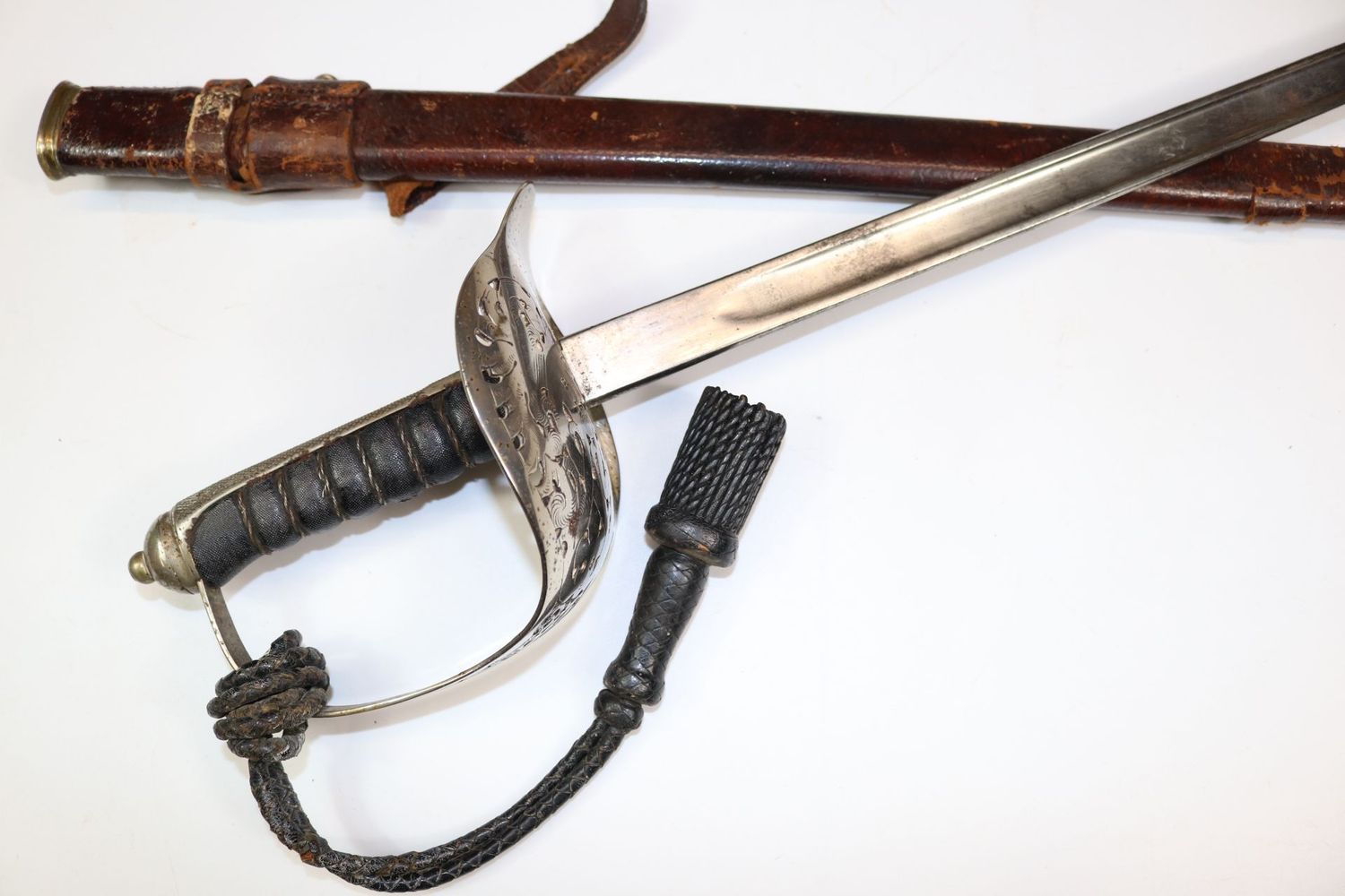 Victorian 1897 Infantry Officer's Sword with Wilkinson Trade Blade