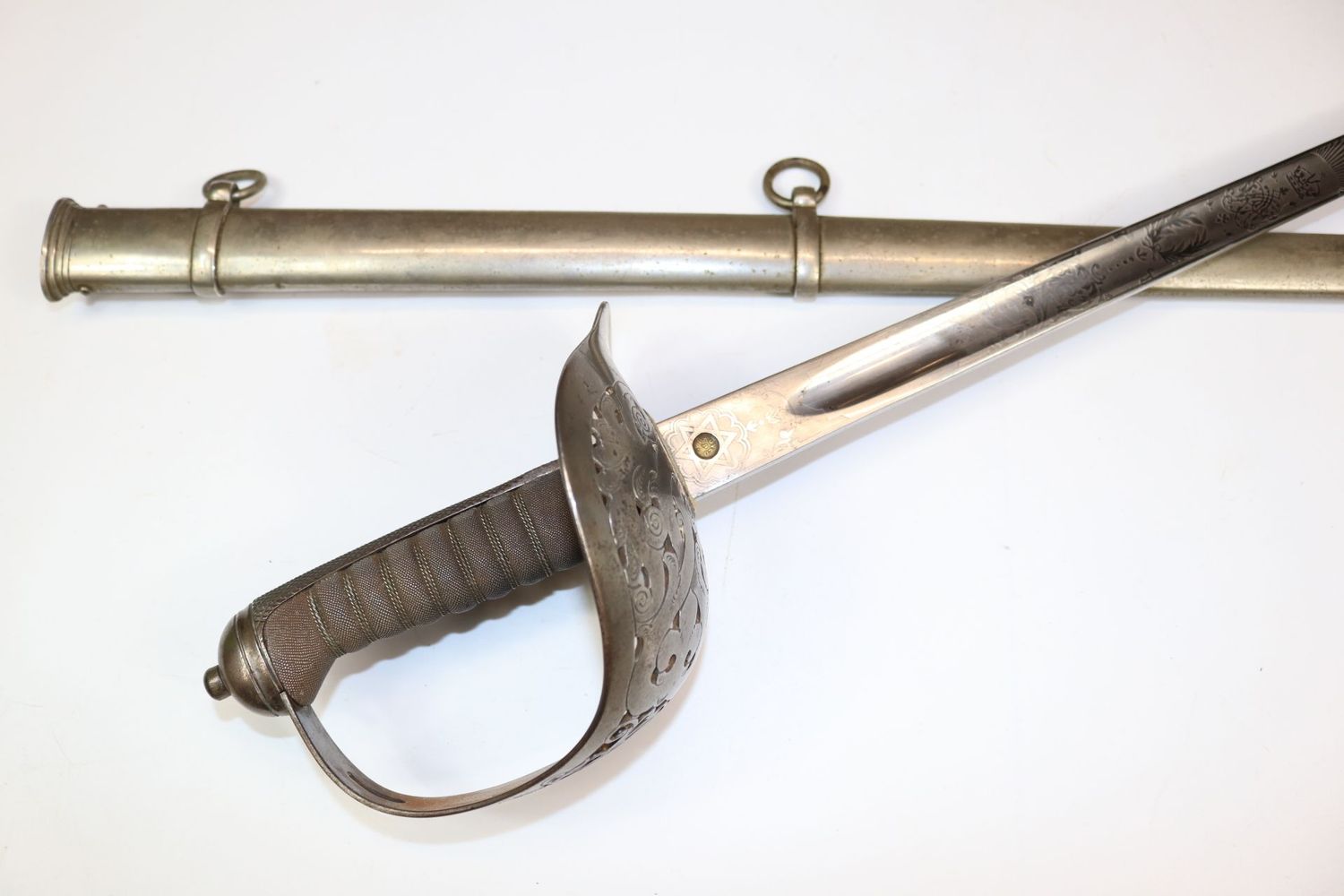 Late Victorian 1897 Pattern Infantry Officer's Sword by Pillin