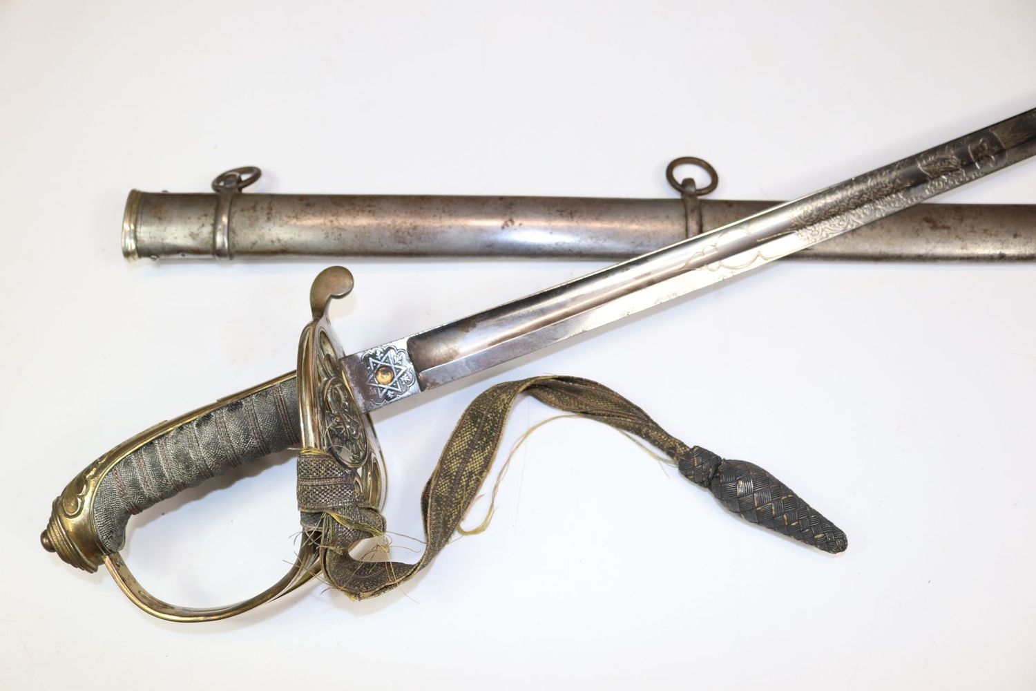 Madras Infantry Officer's Wilkinson Sword Gifted by Coldstream Guards Colonel