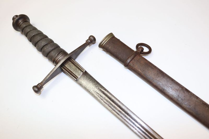 Victorian Royal Scots Fusiliers Cross-Hilted Highland 'Claymore'