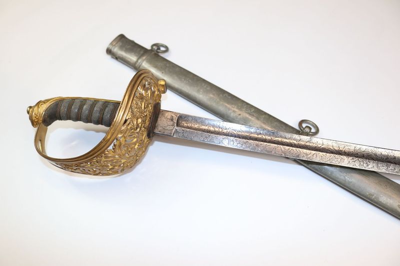 Rare mid-Victorian Reeves Presentation Sword
