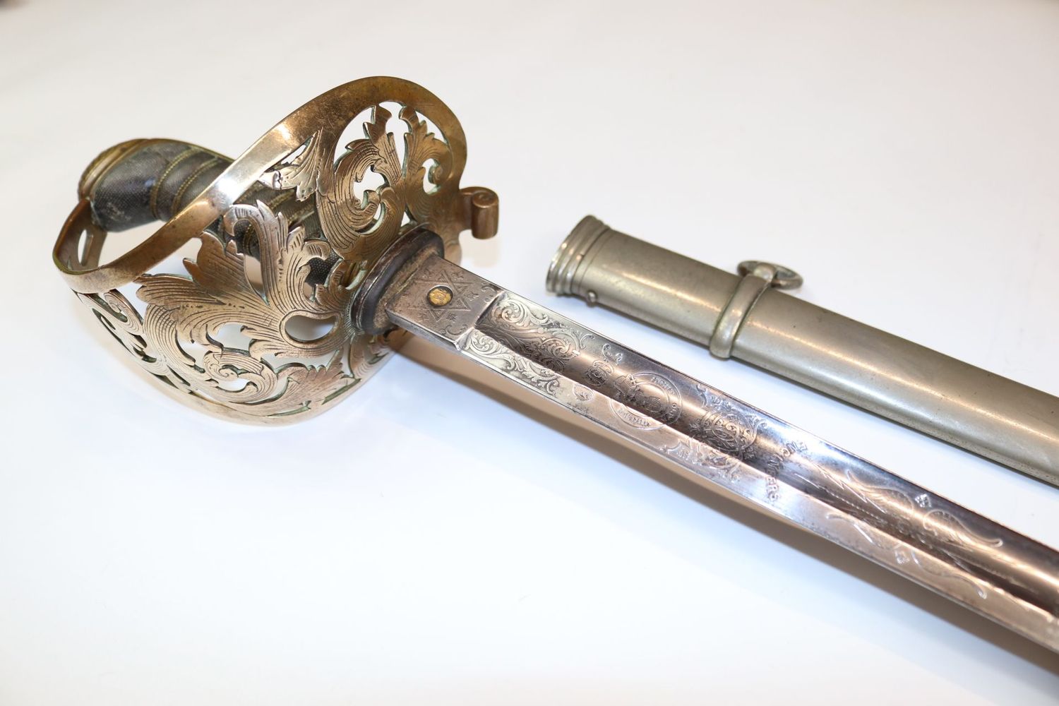 Royal Engineers Officer's Sword of noted Colonel & FA Cup Footballer