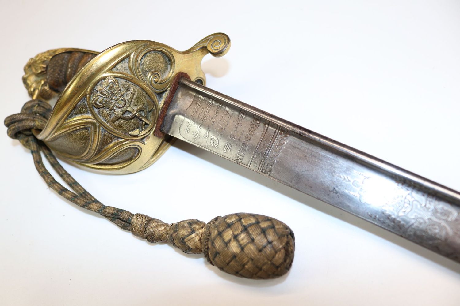 Excellent 1827 Pattern Royal Navy Sword by Prosser