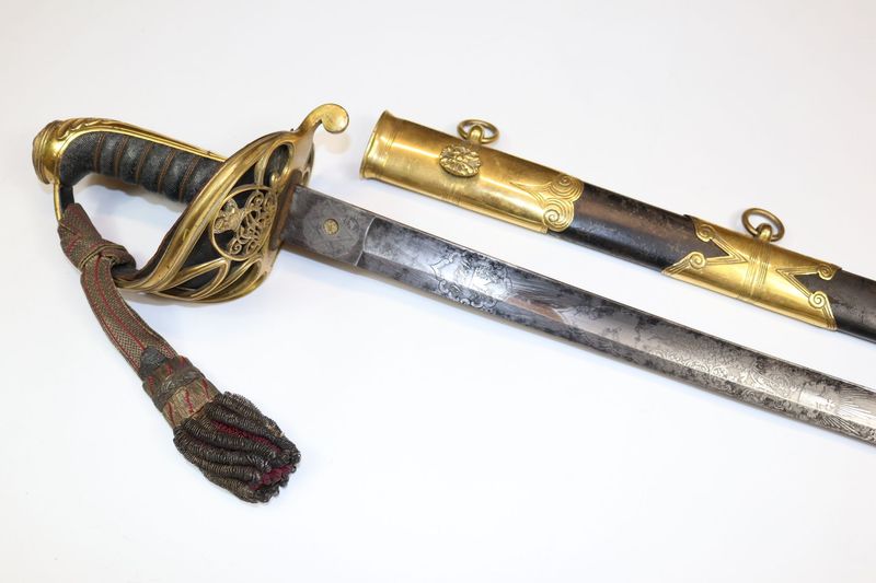 Early Wilkinson East India Company Named Bengal Native Infantry Officer's Sword