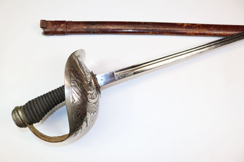 WW1 George V 1912 Pattern Cavalry Officer's Sword by Reeves