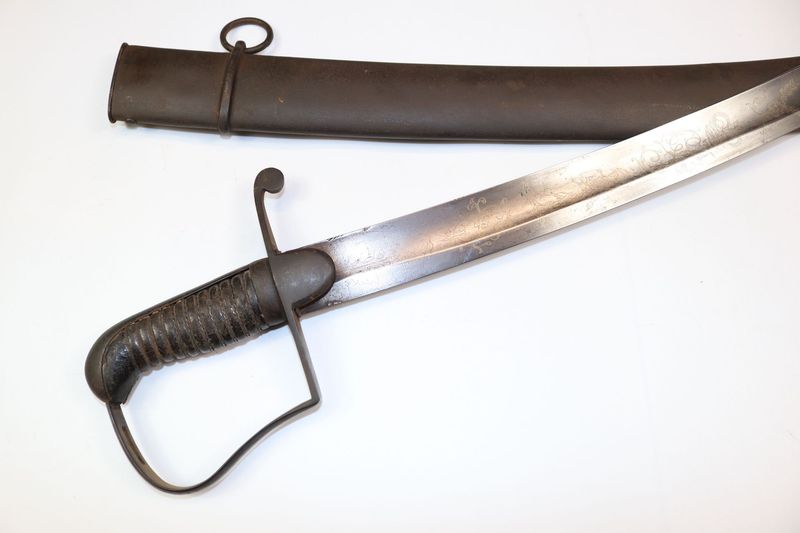 Napoleonic 1796 Pattern Light Cavalry Officer's Sabre by Woolley & Deakin
