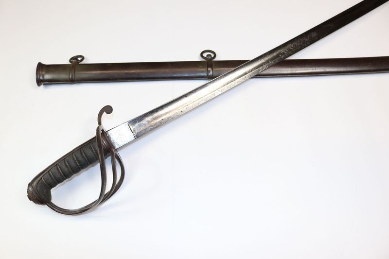Rare Reeves Prize Sword for Swordsmanship in the Warwickshire Yeomanry
