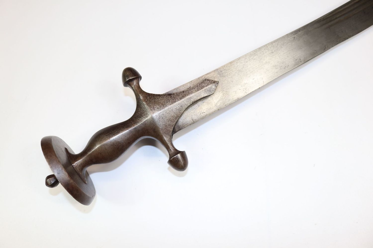 Early Indian Tulwar with 17th Century European Blade Early Indian Tulwar with 17th Century European Blade