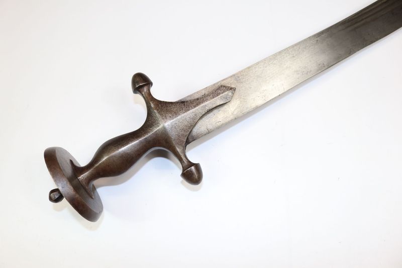 Early Indian Tulwar with 17th Century European Blade