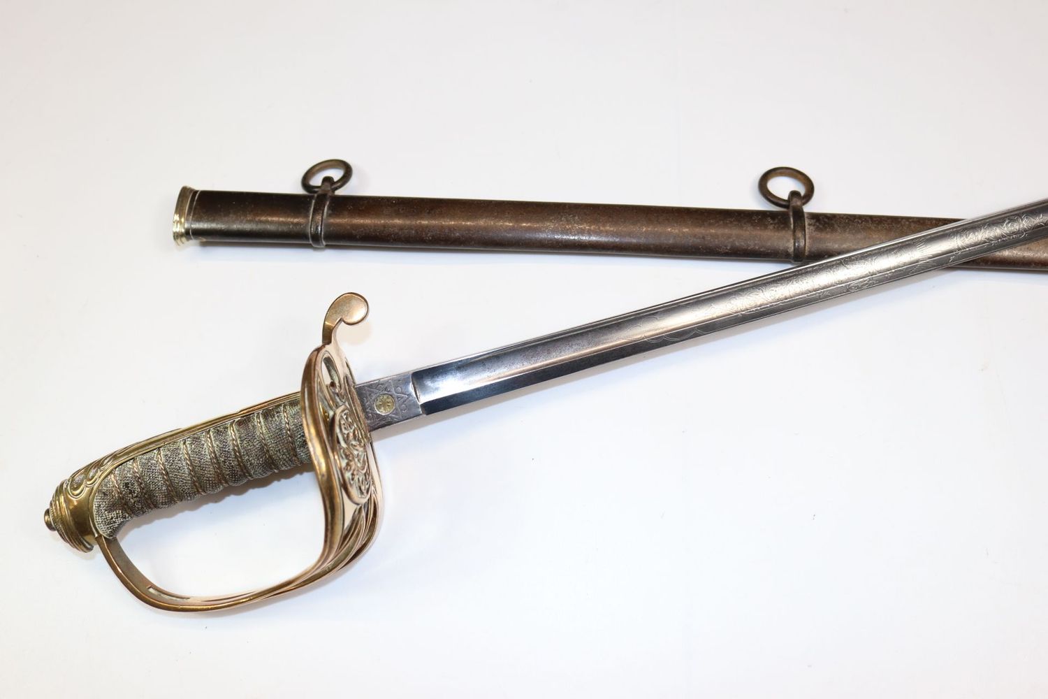 Victorian Piquet Weight Infantry Officer's Sword by Hawkes & Pillin Victorian Piquet Weight Infantry Officer's Sword by Hawkes & Pillin