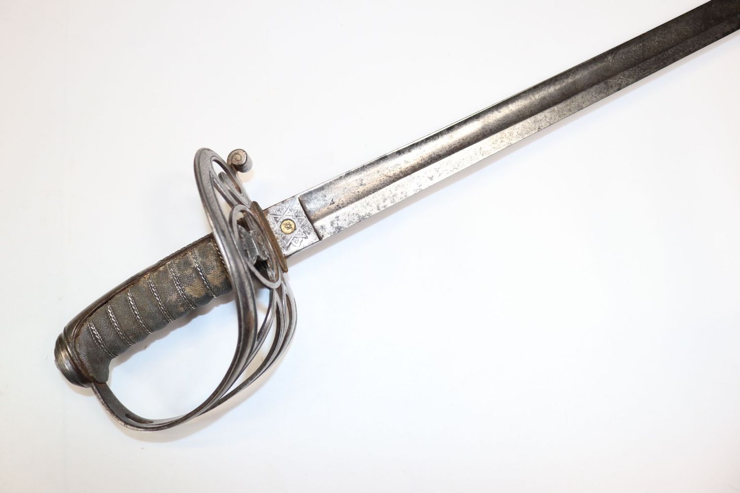 Named Wilkinson Rifles Officer's Sword Named Wilkinson Rifles Officer's Sword