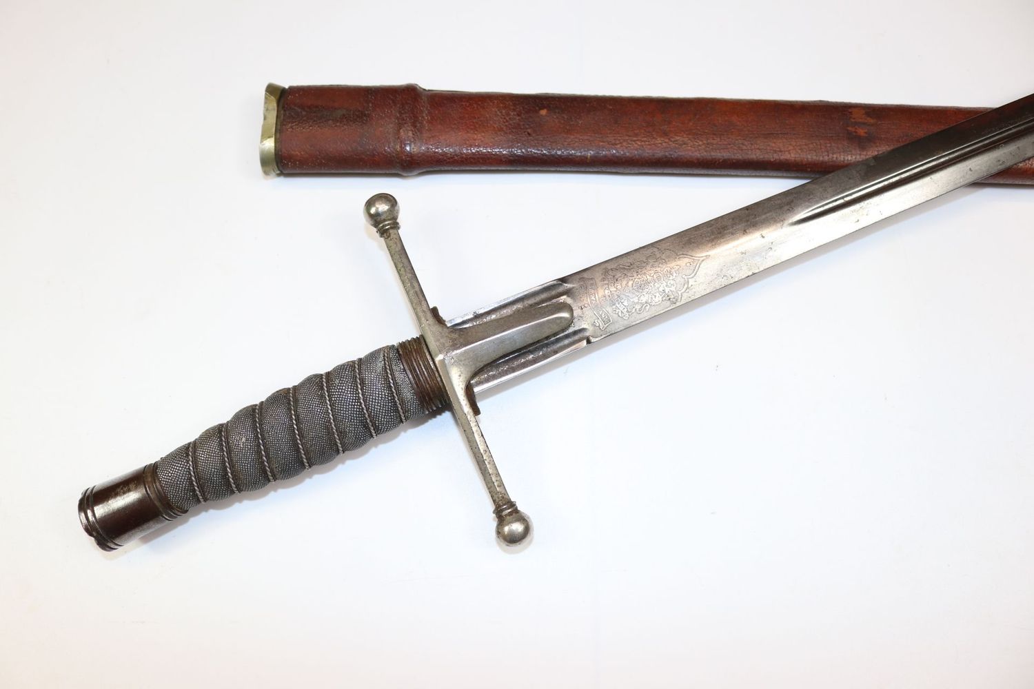 Wilkinson Royal Scots Cross Hilted Broadsword to DSO Winner