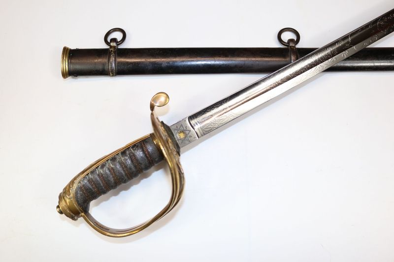 Victorian 1845 Pattern Infantry Officer's Sword by Hebbert