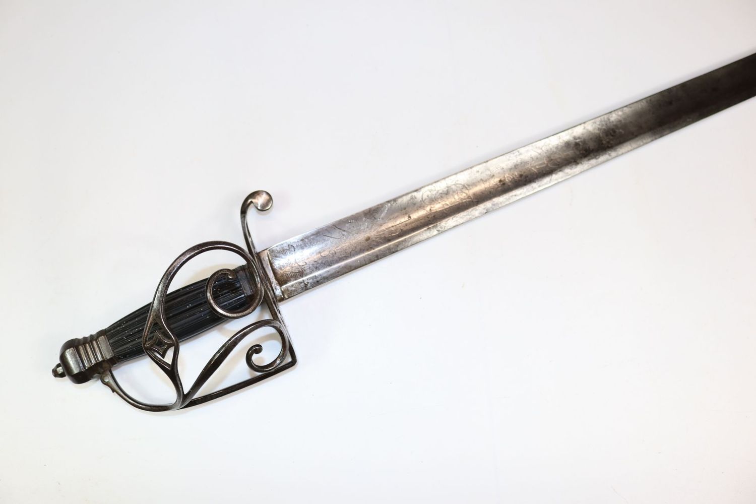 Unusual Georgian Spadroon Backsword Hybrid, circa 1790