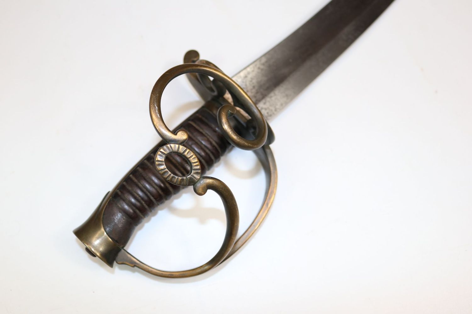 Unusual Georgian/Napoleonic Officer's Fighting Sabre Unusual Georgian/Napoleonic Officer's Fighting Sabre