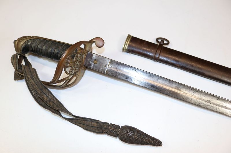 Crimean War era 1845 Pattern Infantry Officer's Sword by Thurkle