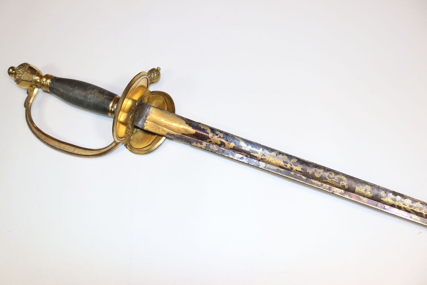 Napoleonic Blue & Gilt 1796 Pattern Infantry Officer's Spadroon Napoleonic Blue & Gilt 1796 Pattern Infantry Officer's Spadroon