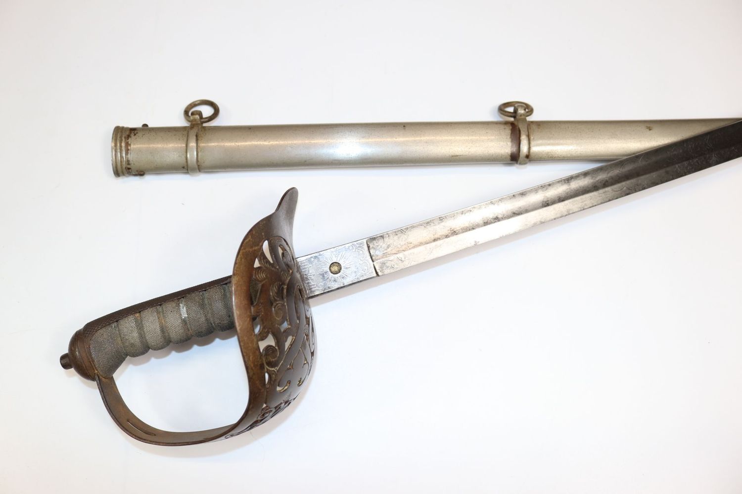 Victorian 8th Northumberland Rifles 1895/1845 Pattern Sword Victorian 8th Northumberland Rifles 1895/1845 Pattern Sword