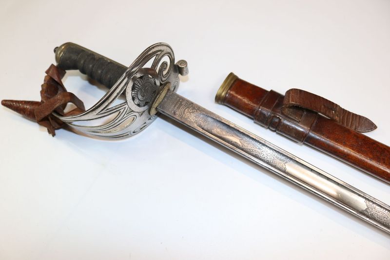 Wilkinson Coldstream Guards Sword of Order of the British Empire & Legion of Merit recipient