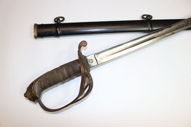 Named Wilkinson Madras Light Infantry Officer's Sword