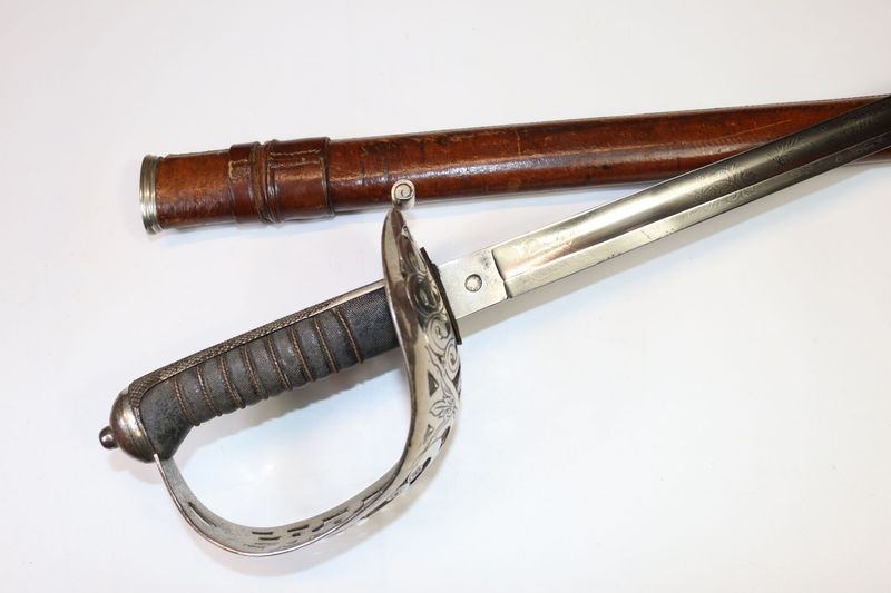 George V Indian Army Officer's Sword 1896 Pattern
