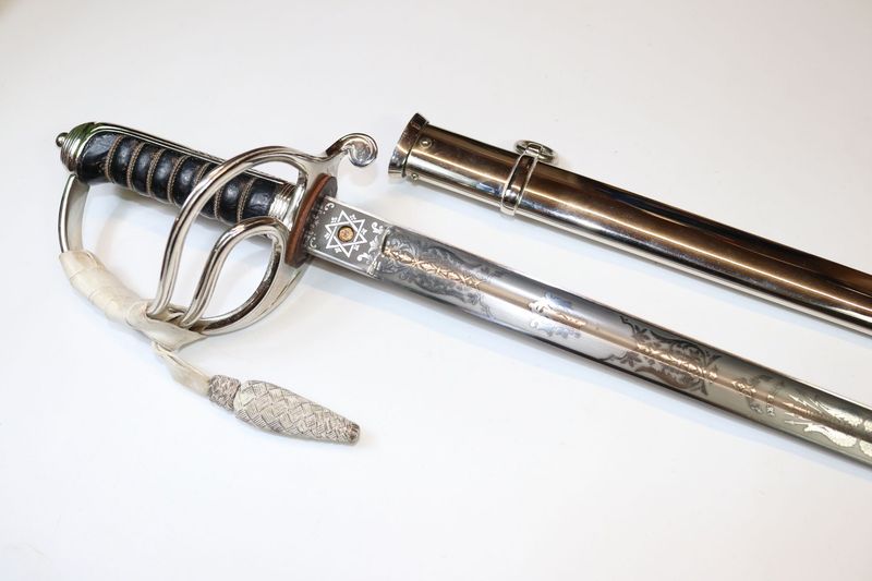 Wilkinson Royal Artillery Sword to Officer Mentioned in Despatches twice