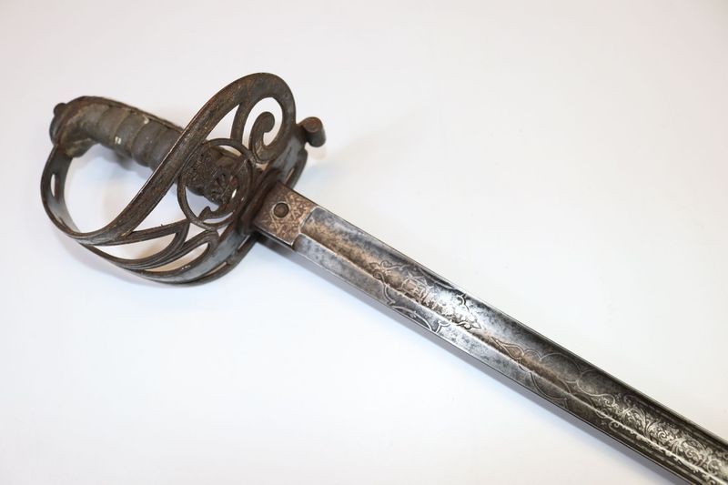 Rifle Brigade Sword of Prominent Victorian Aristocrat and First Lord of the Admiralty