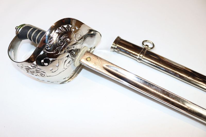 Refurbished Victorian 1897 Pattern Infantry Officer's Sword