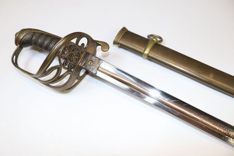 Named Wilkinson Infantry Officer's Sword 1845 Pattern