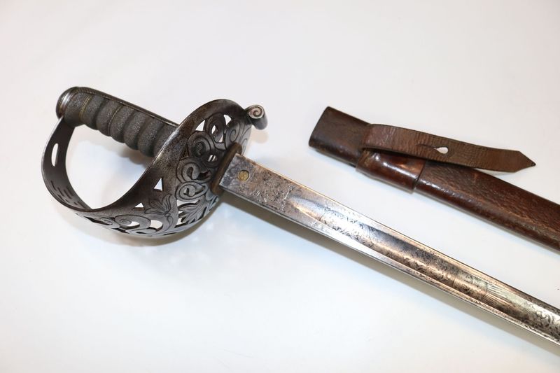 Unusual 1896 Cavalry Hilt with 1892 Infantry Blade by Pillin
