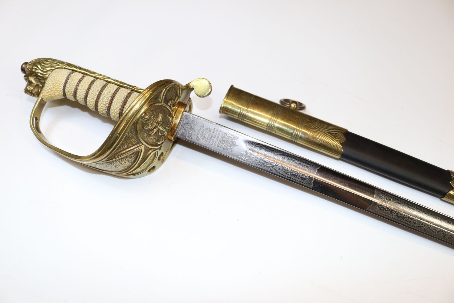 Elizabeth II Royal Navy Officer's Sword by Wilkinson