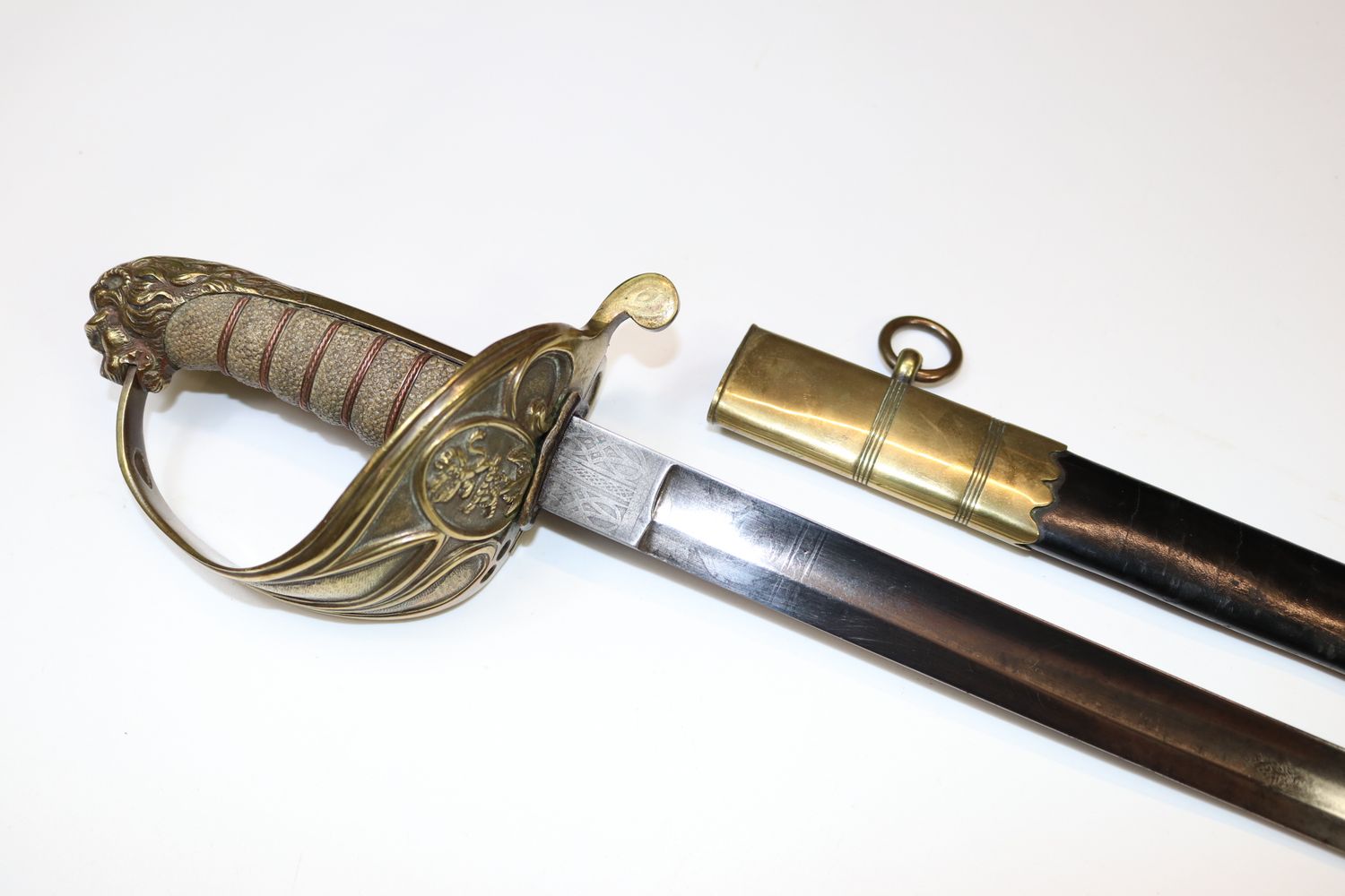 Scarce Hybrid Pattern East India Company Navy Officer's Sword Scarce Hybrid Pattern East India Company Navy Officer's Sword