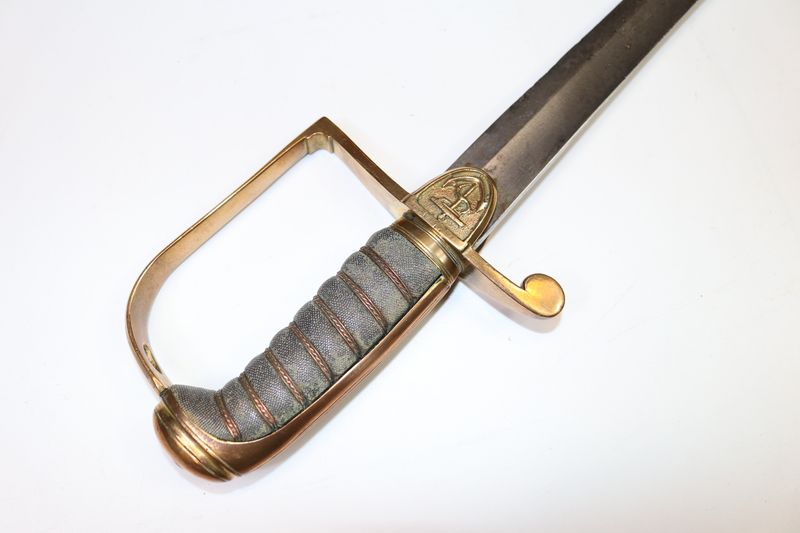 Royal Navy Warrant Officer's Spadroon 1805 Pattern