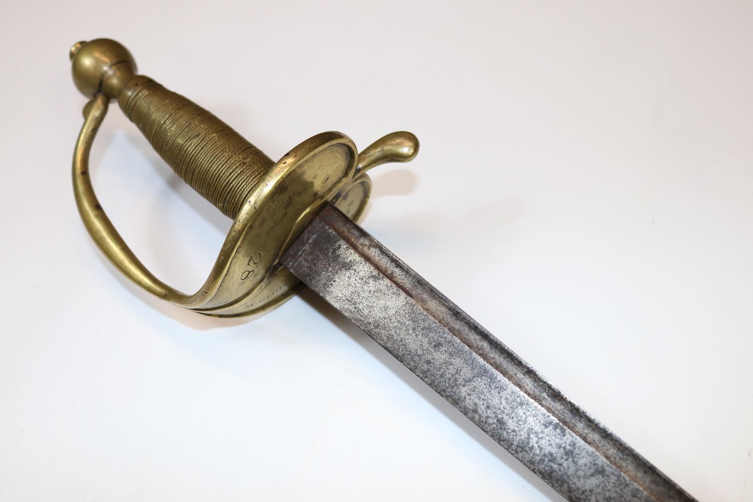1740 Pattern Gloucestershire Militia Hanger
