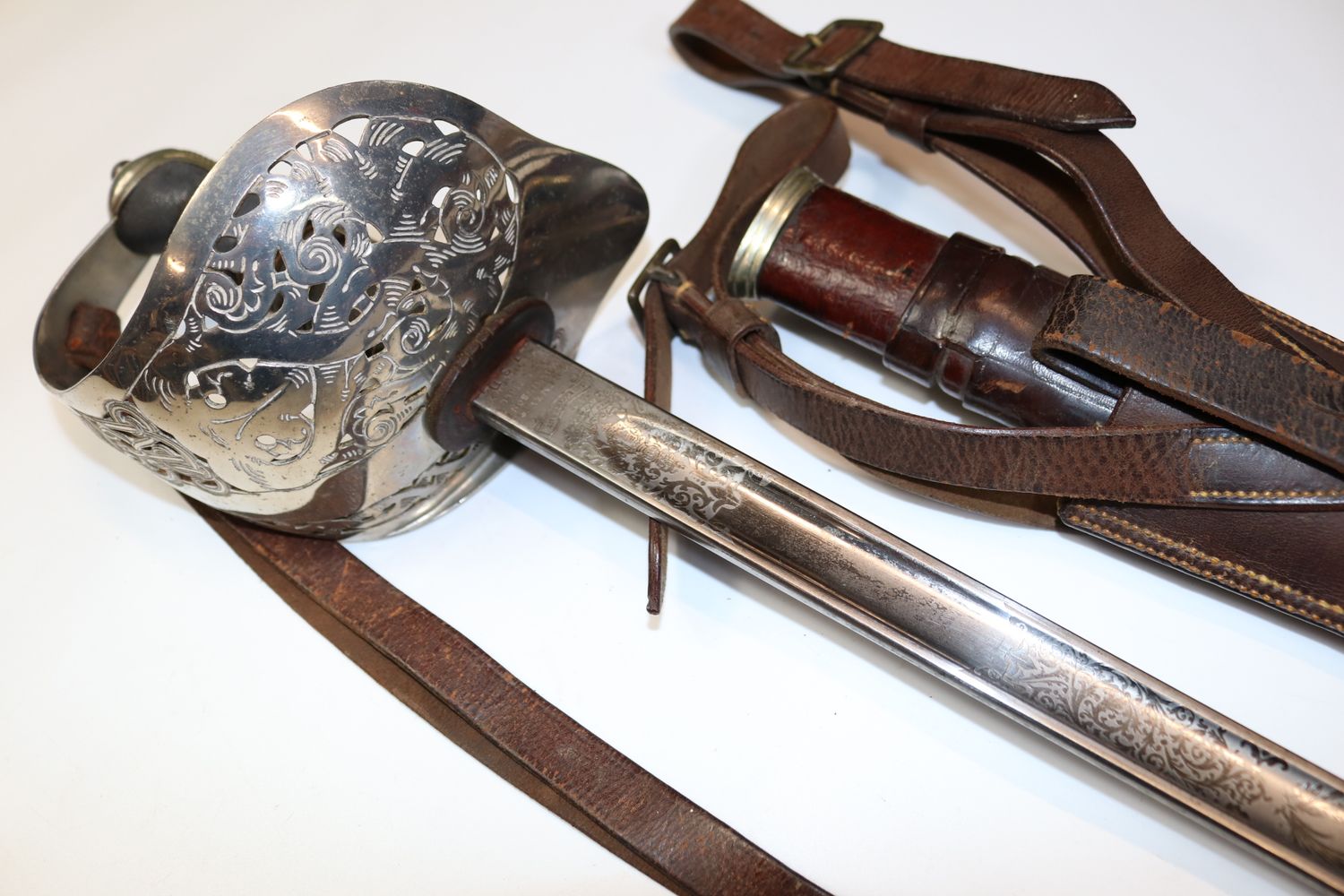 George V WW1 era British Indian Army Infantry Officer's Sword by Wilkinson George V WW1 era British Indian Army Infantry Officer's Sword by Wilkinson