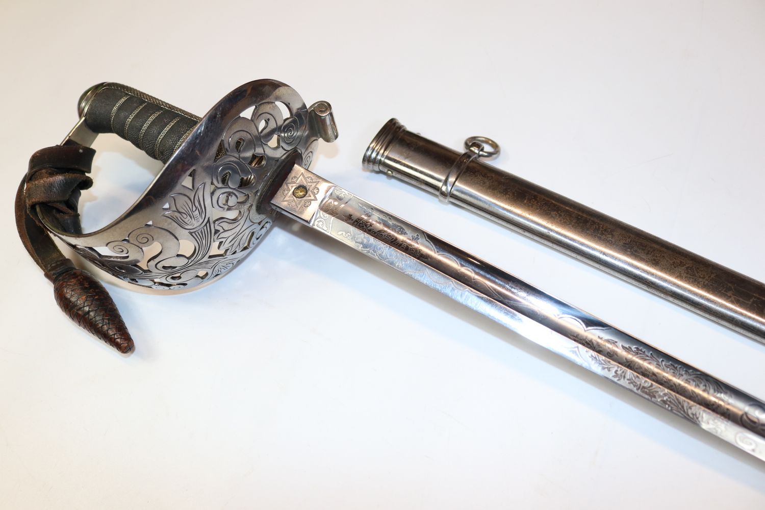 Scarce Canadian 1896 Cavalry Officer's Sword Scarce Canadian 1896 Cavalry Officer's Sword