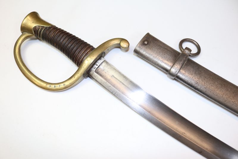 French M1829 Horse Artillery Sabre dated 1841