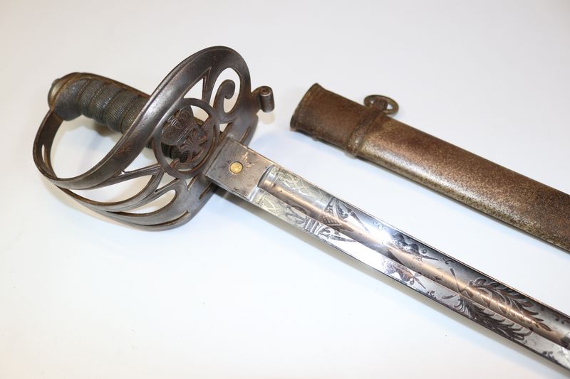 Victorian Rifles Officer's Sword