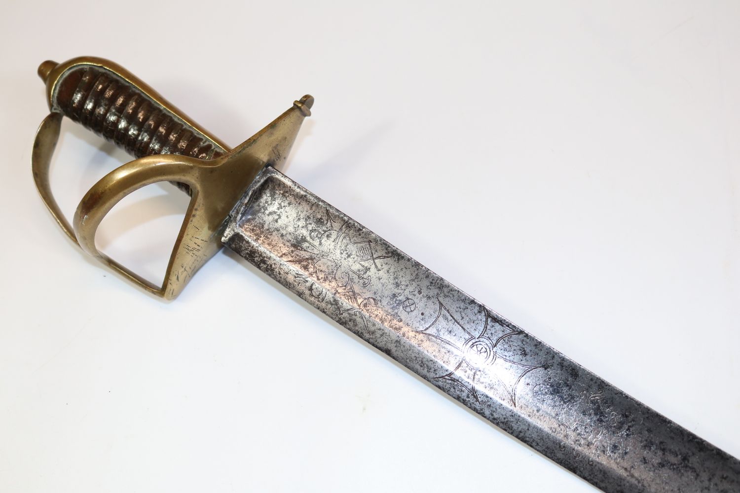 Rare Late-18th Century Sardinian Infantry Hanger