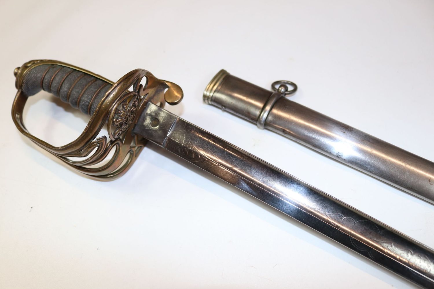 Late-Victorian 1845 Pattern Infantry Officer's Sword by Edward Thurkle