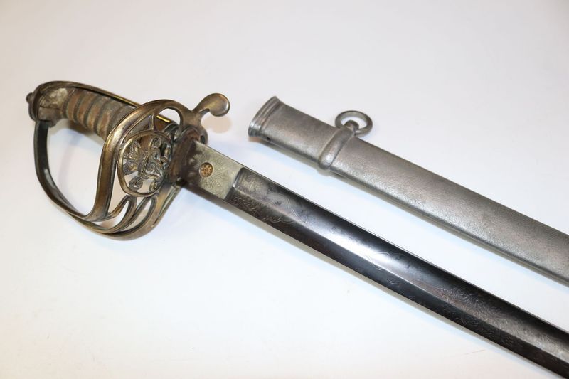 Mid-Victorian 1845 Pattern Infantry Officer's Sword by Thurkle for Restoration