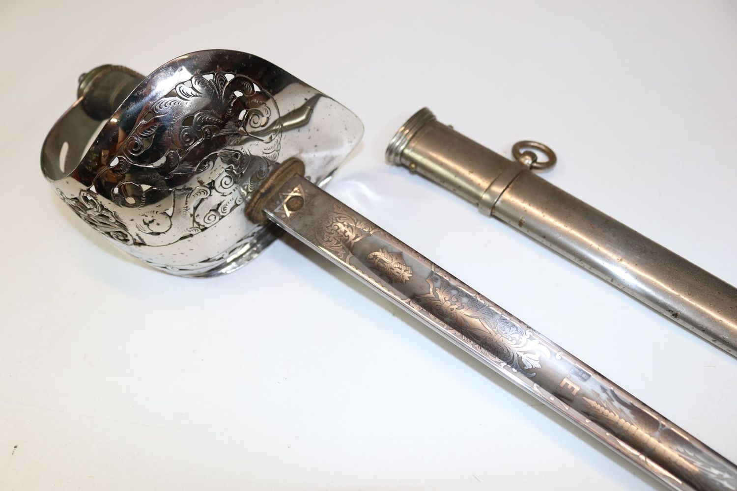 Rare Named Victorian 2nd Gloucester Royal Engineer's Officer's 1897 Pattern Sword Rare Named Victorian 2nd Gloucester Royal Engineer's Officer's 1897 Pattern Sword