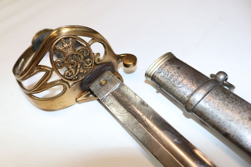 Unusual 1845 Pattern Infantry Officer's Sword by Flight/Thurkle